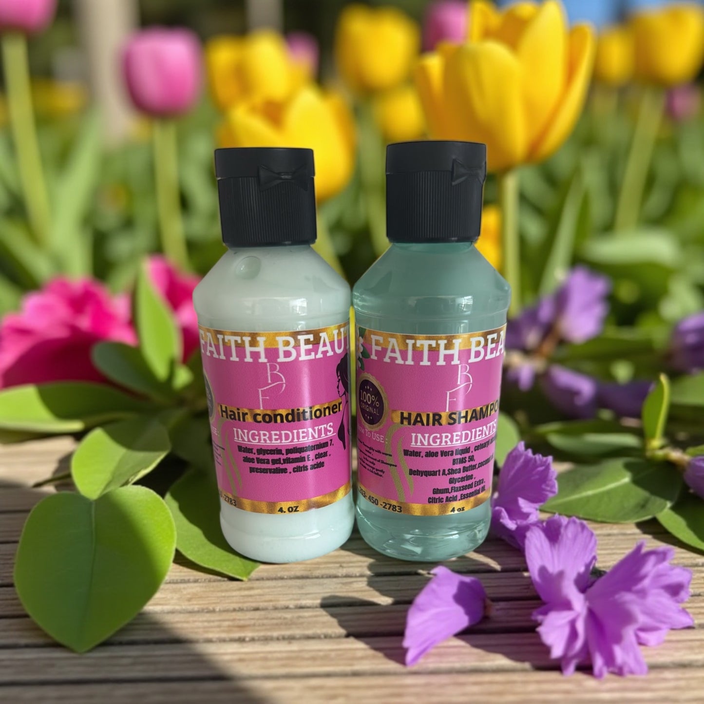 FAITH BEAUTY Mini Hair Duo
- Travel Size Essentials (4 oz)