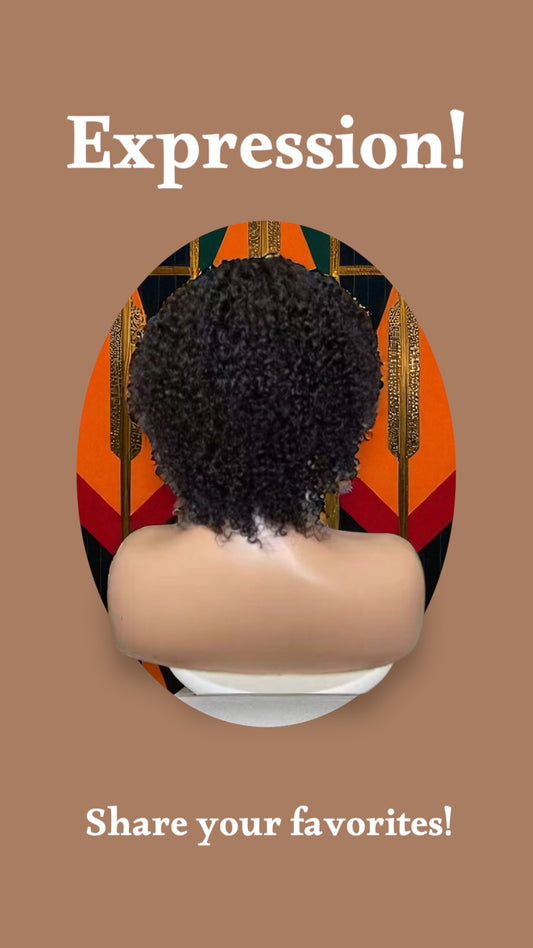Curly Humain Hair