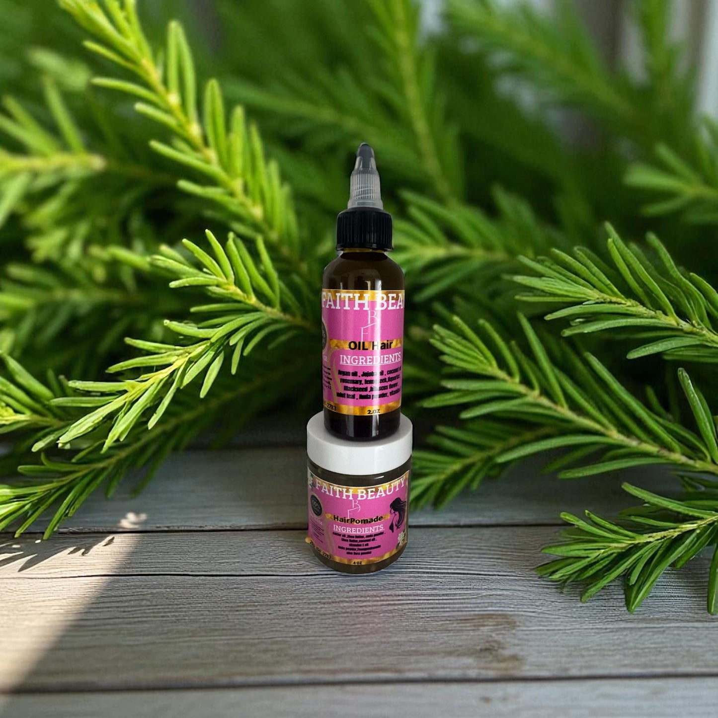 Mini hair growth oil & Greaser