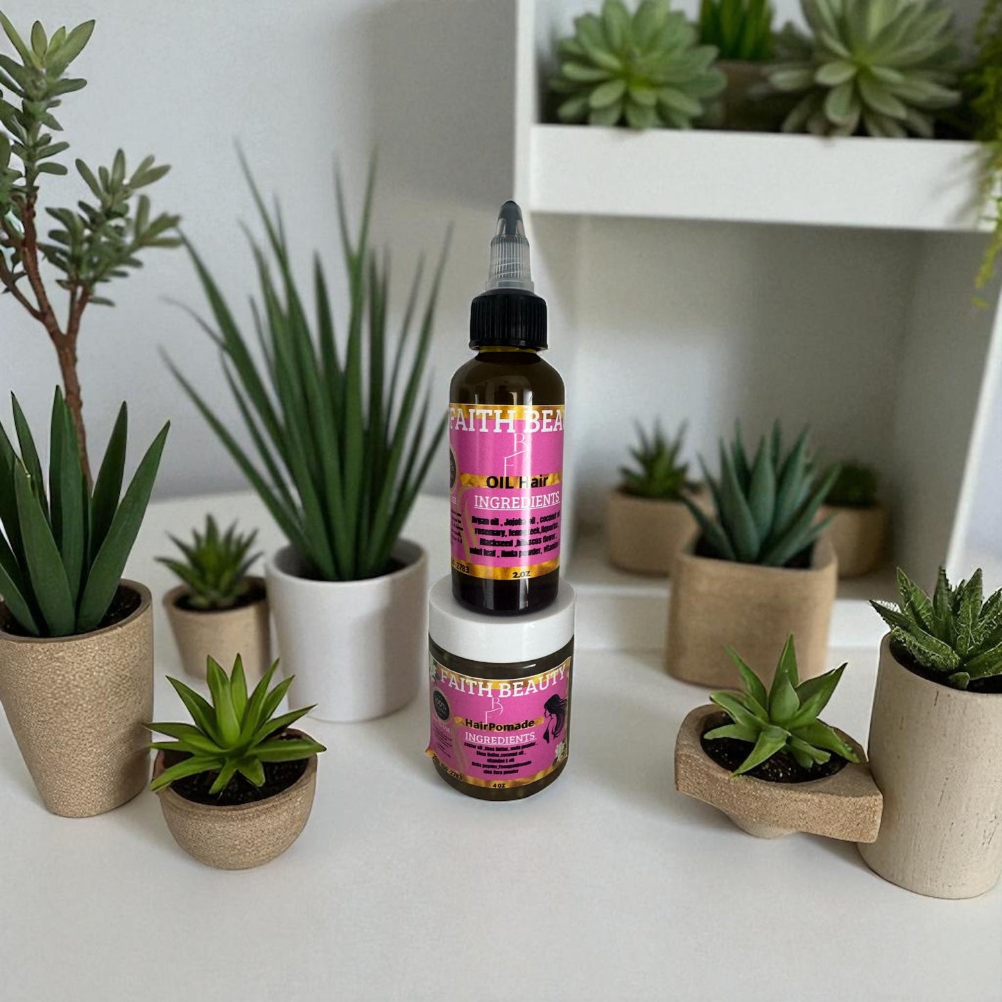 Mini hair growth oil & Greaser
