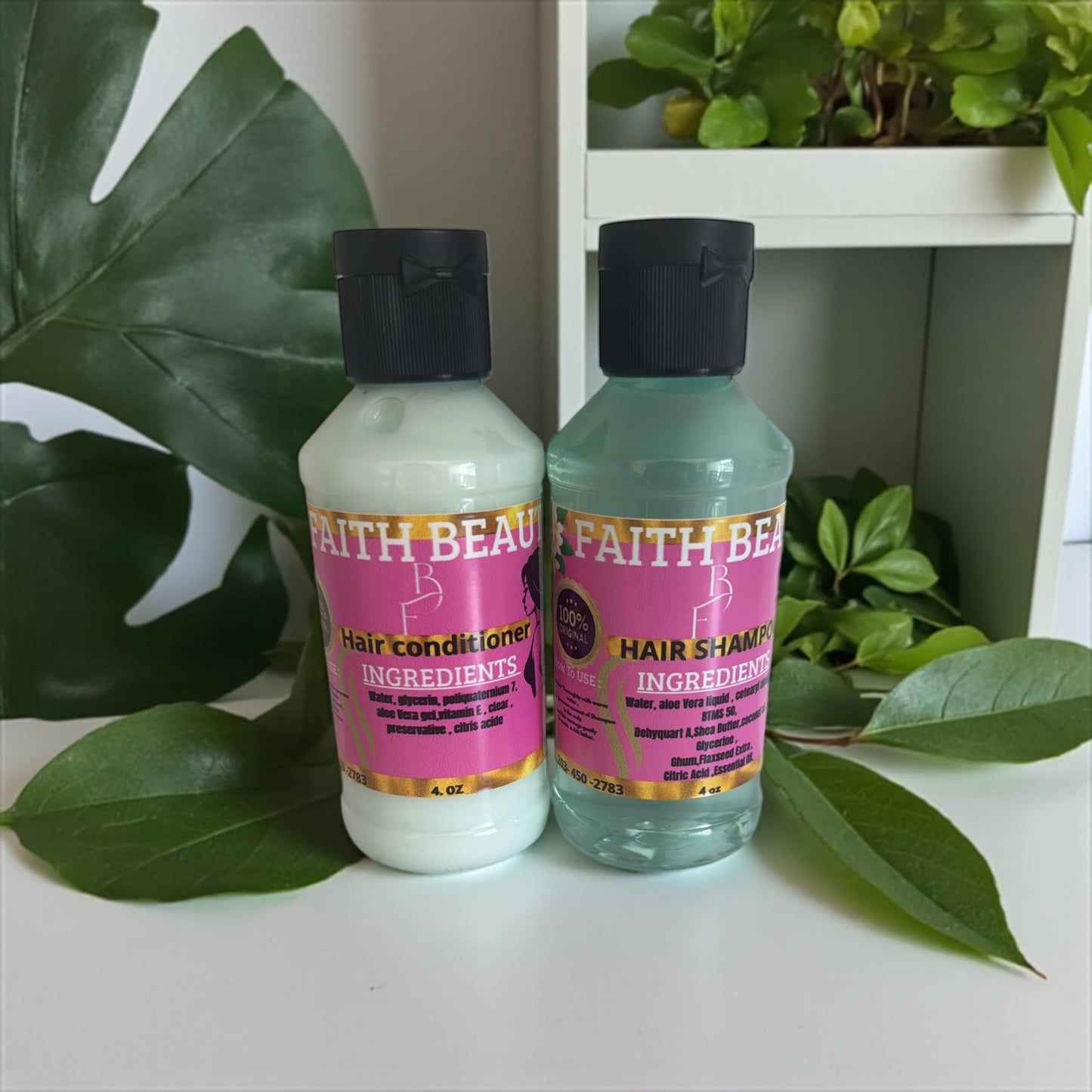 FAITH BEAUTY Mini Hair Duo
- Travel Size Essentials (4 oz)
